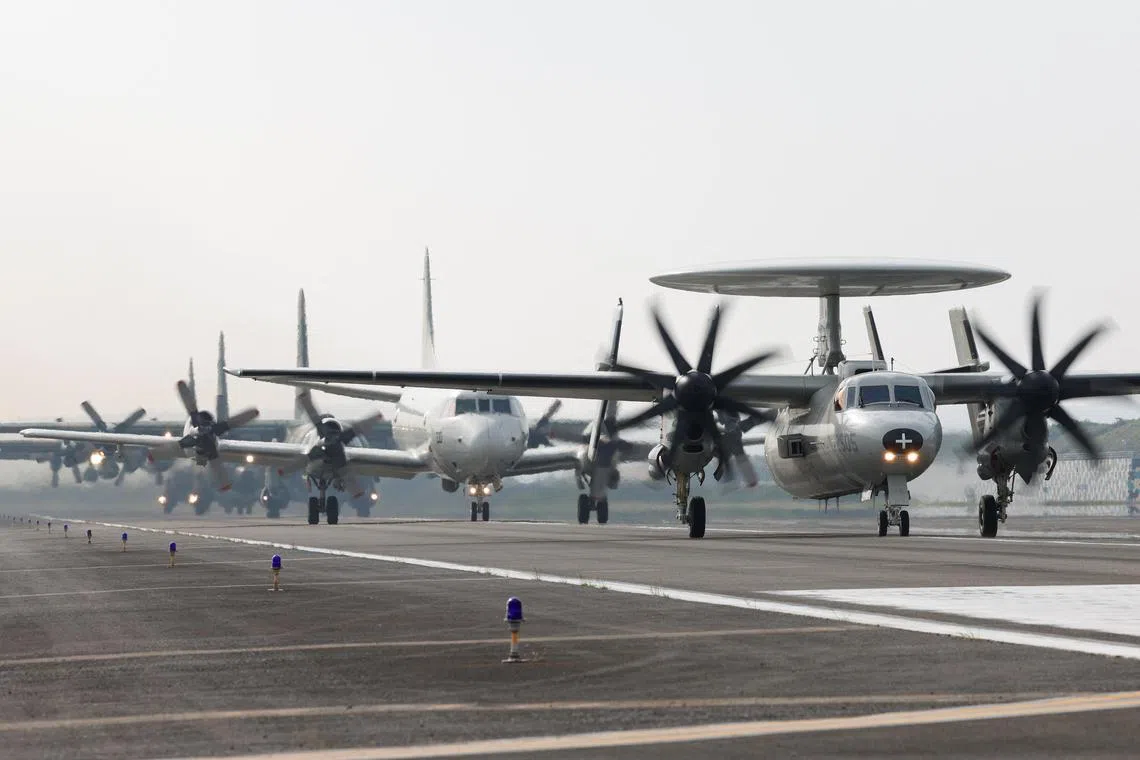 Taiwan's military is adding E-2K, P-3C Orion and C-130 aircraft to its defence capabilities.