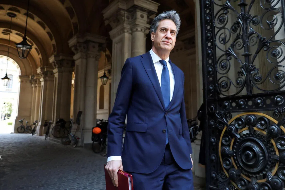 British Energy Secretary Ed Miliband has emerged as a key player in efforts to remove Mr Keir Starmer from the post he once sought.   