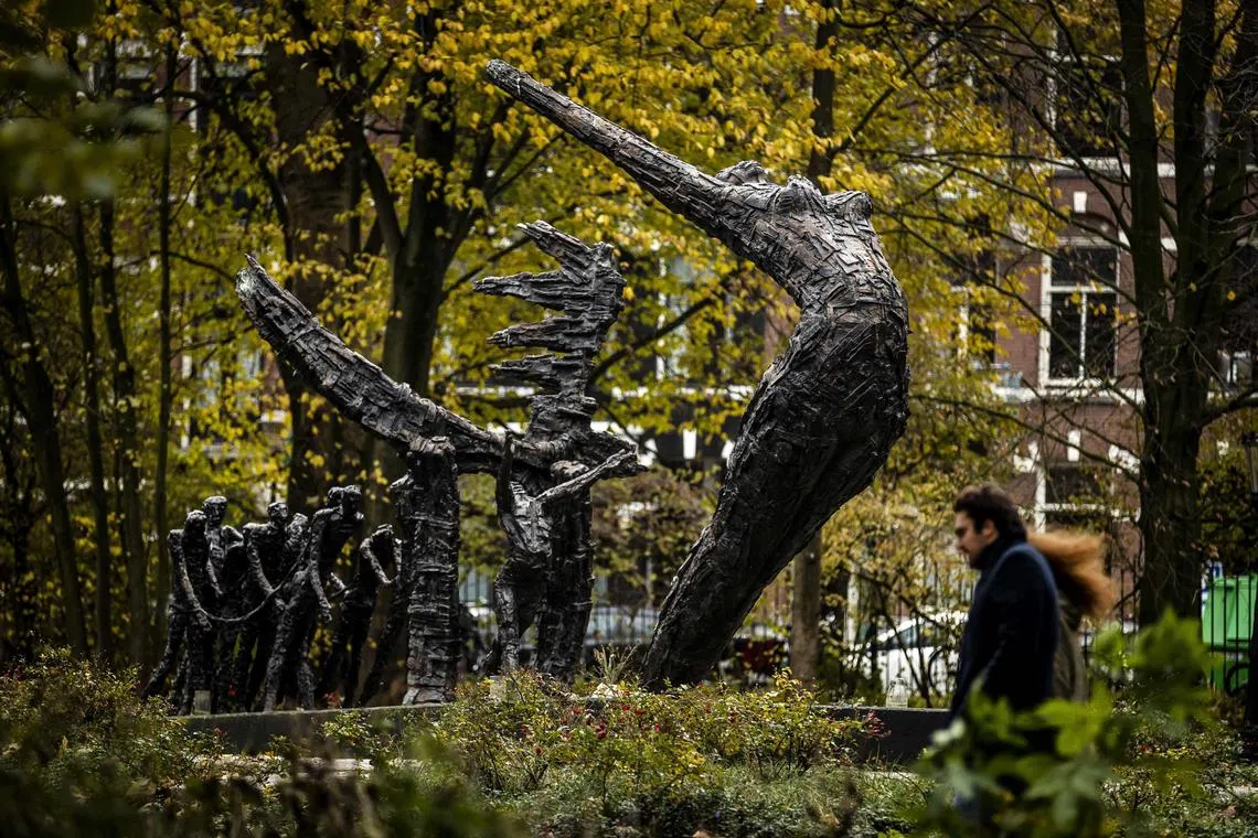 The National Slavery Monument in Amsterdam. The Netherlands is set to become the first Western nation to apologise for its role in the slave trade.