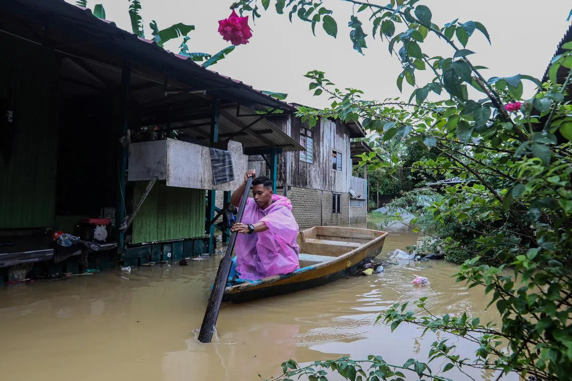 Heavy flooding displaced close to 70,000 in Malaysia in December.  Weather forecasters had predicted that torrential rains would continue till early 2023. 