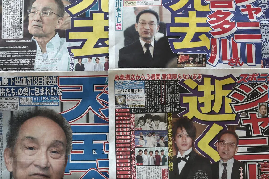 The admission comes months after the agency said its late founder Johnny Kitagawa had abused young aspiring stars.