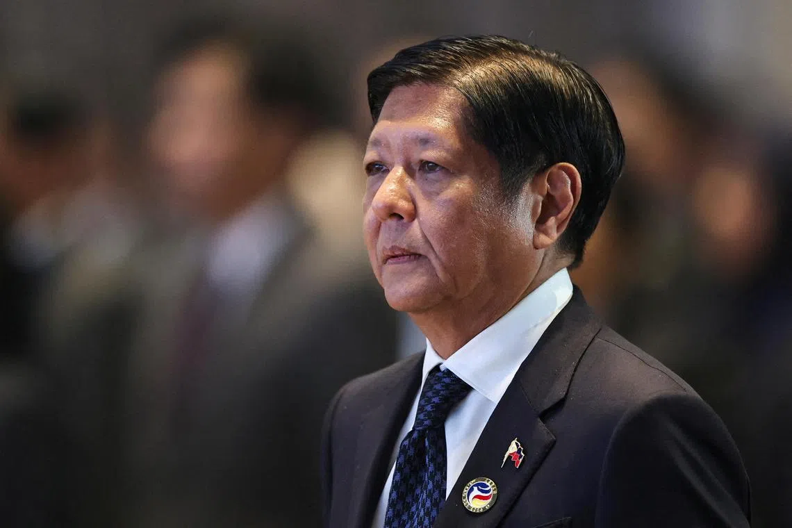 Philippine President Ferdinand Marcos Jr  is widely seen as having aggressively pushed back against Chinese claims, a change from his predecessor's cosier relationship with Beijing.
