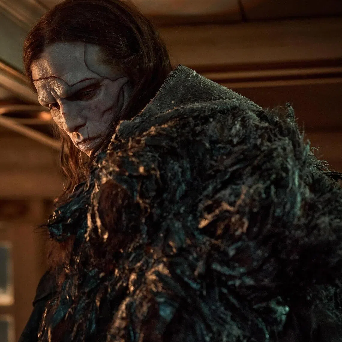 Jacob Elordi in Frankenstein.