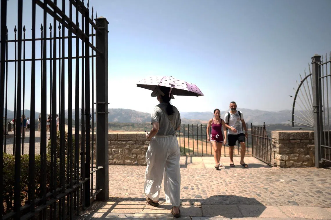 Officials reported 1,149 excess deaths in Spain from Aug 3-18 that could be attributed to scorching temperatures in the country.