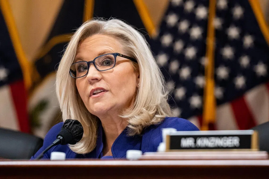 Former Representative Liz Cheney said she will cast her vote for Kamala Harris, due to the danger that Donald Trump poses.
