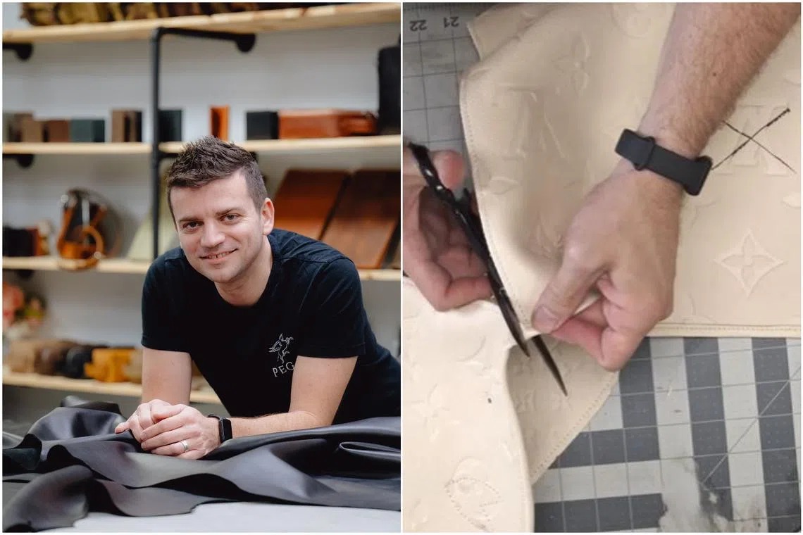 TikToker Volkan Yilmaz, known as Tanner Leatherstein, rips, burns and slices apart luxury goods to show how much he thinks they are worth.
