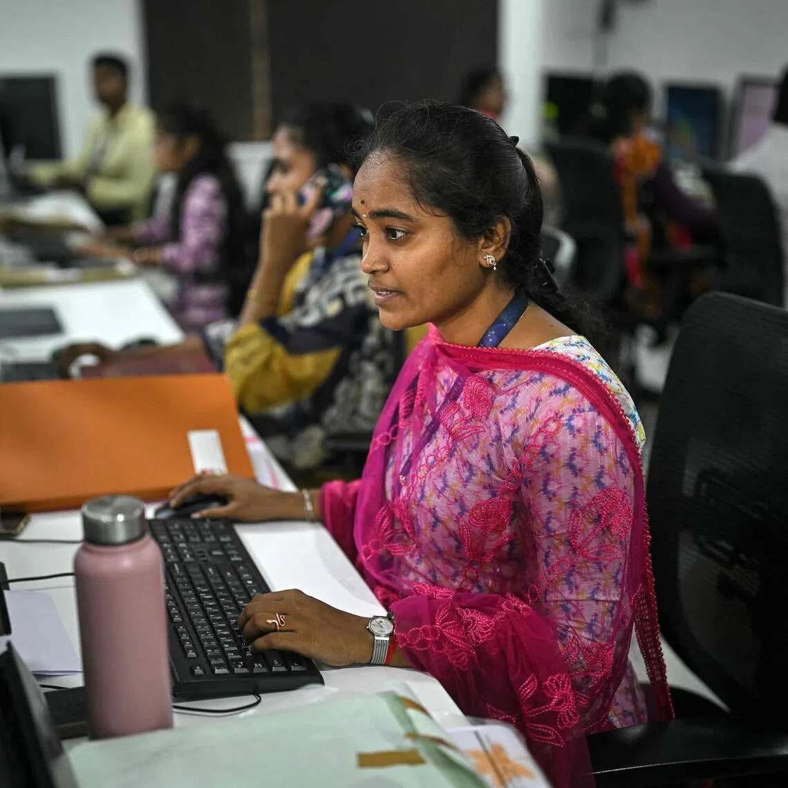 Ms Amala Dhanapal said said working in AI both provided a gateway to learning and greater financial independence.