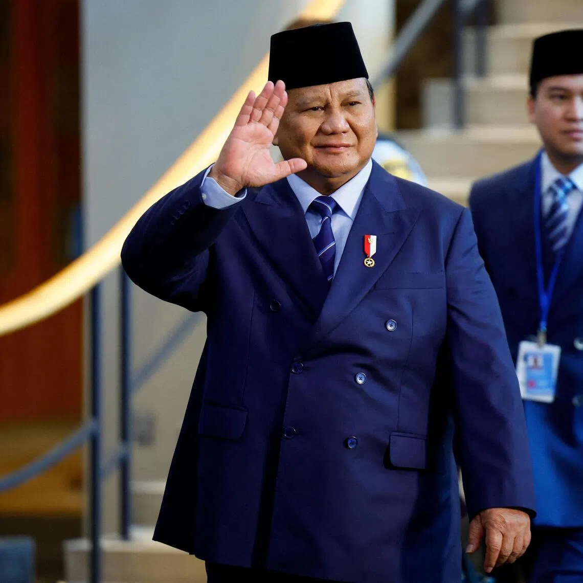 Indonesian President Prabowo Subianto said he did not think that he is authoritarian.