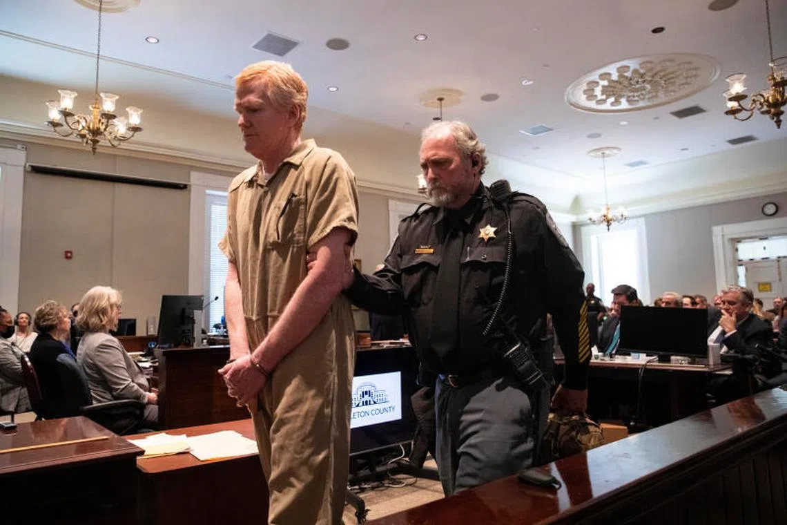 Alex Murdaugh was found guilty by Judge Clifton Newman at the Colleton County Courthouse in South Carolina, US, on March 3, 2023.