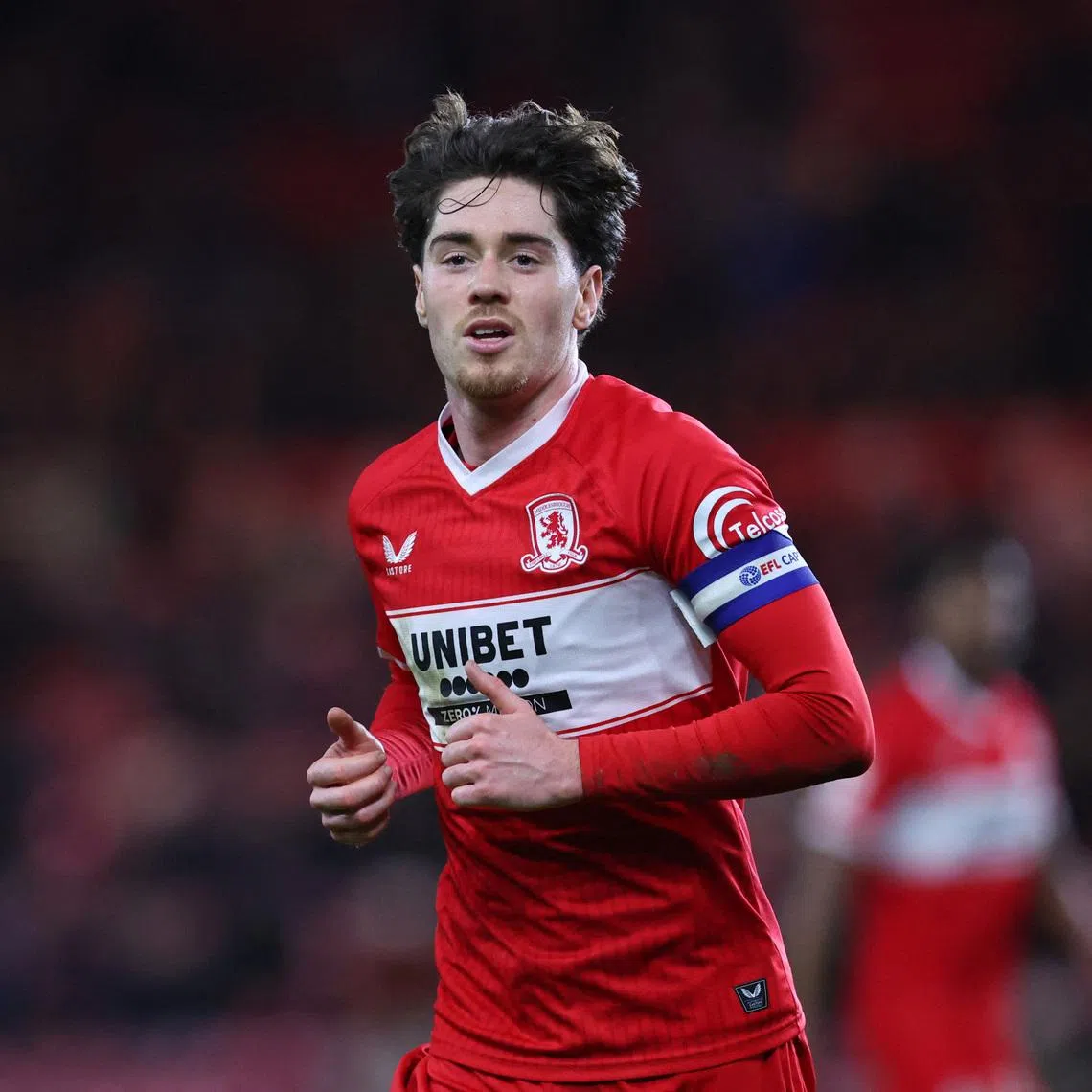 Soccer Football - Championship - Middlesbrough v Charlton Athletic - Riverside Stadium, Middlesbrough, Britain - March 11, 2026 Middlesbrough's Hayden Hackney Action Images/Craig Brough