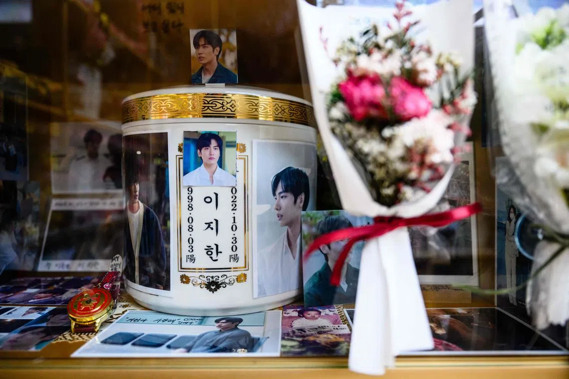 Lee Ji-han was among the 159 people who died in the Halloween crowd crush in Itaewon last year.