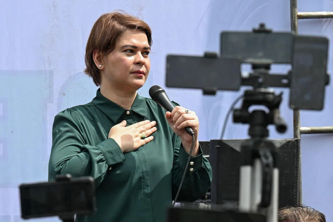 Philippine Vice-President Sara Duterte is now facing the last remaining charge of unexplained wealth.