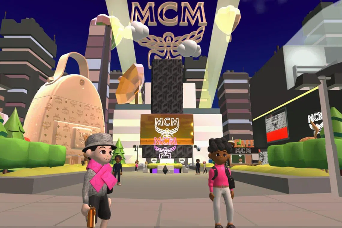 German fashion brand MCM created MCM'etaverse, a virtual world where players can dress avatars and explore a virtual flagship store.
