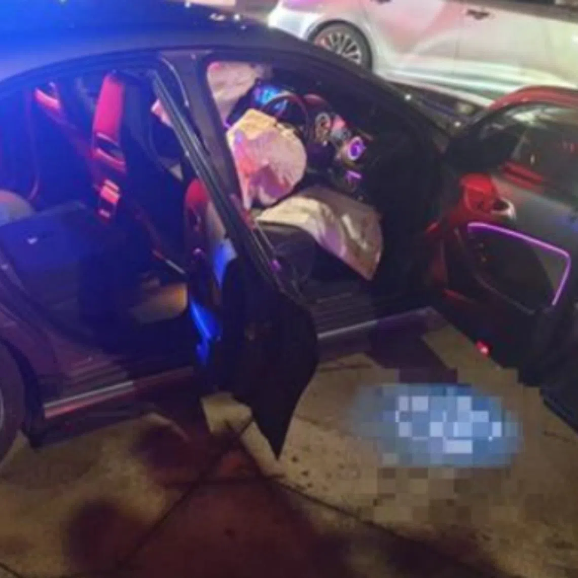 The car the teen was driving was later found to have been deregistered, and had a fake number plate.