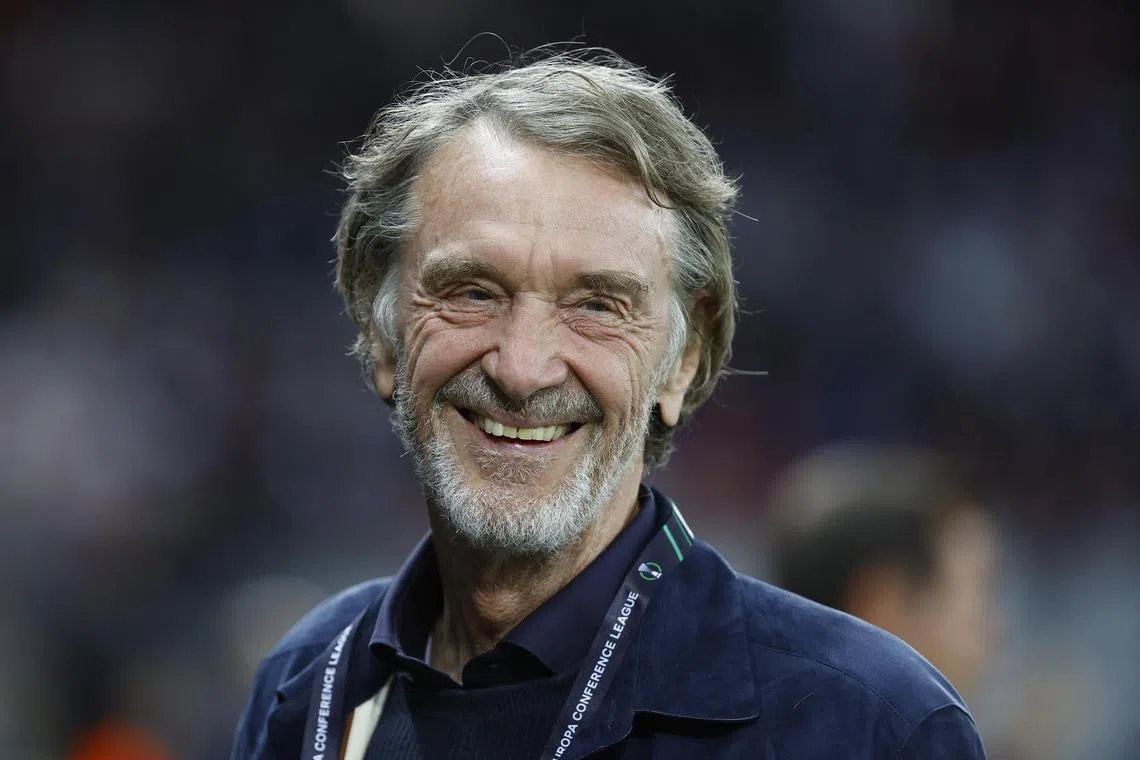 British billionaire Jim Ratcliffe (above) is one of two leading candidates to take over Manchesetr United, along with Qatari banker Sheikh Jassim Bin Hamad Al Thani.