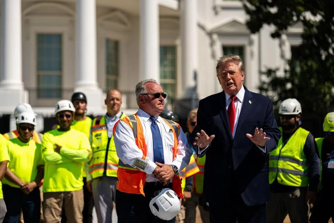 US President Donald Trump has devoted much of his second term to remaking Washington and the White House itself.