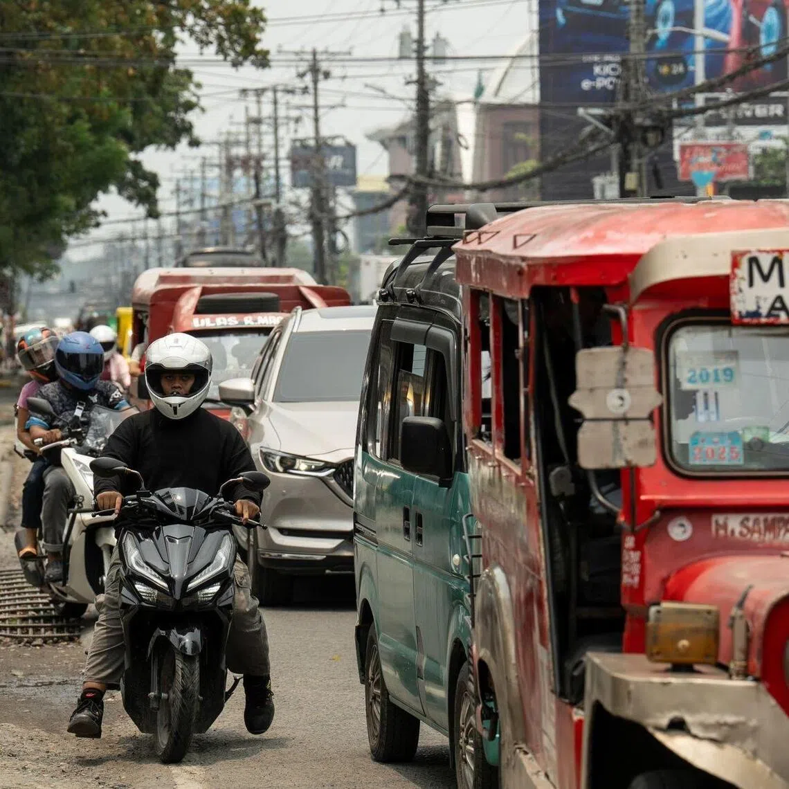 Diesel powers most of the Philippines’ buses and the ubiquitous jeepneys.