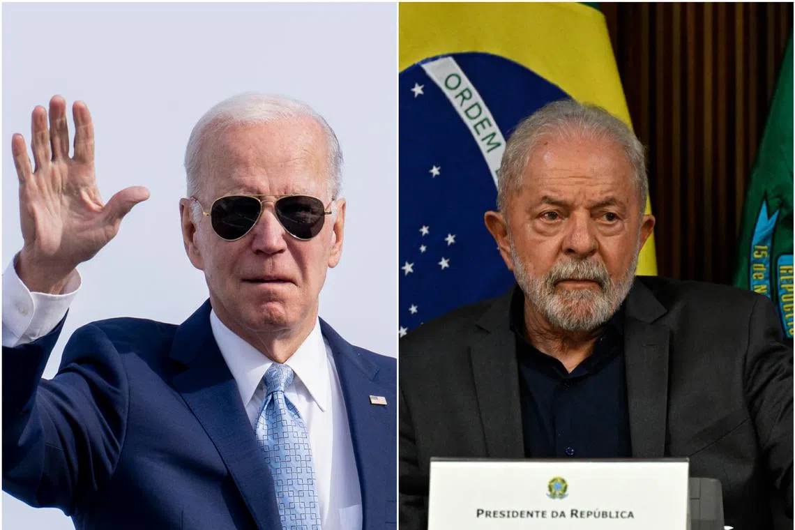 US President Joe Biden invited Brazil’s President Luiz Inacio Lula da Silva to visit Washington in early February after the two leaders spoke by phone about the invasion of government buildings in Brasilia.