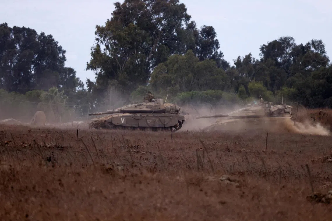 Israel was moving the fence separating the DMZ towards the Syrian side and digging more fortifications in the area.