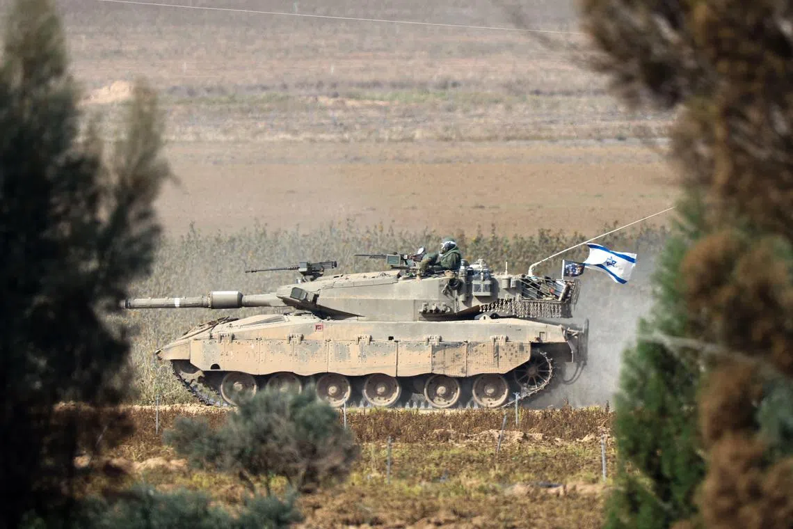 About 14,000 tank shells will be provided to Israel through emergency authority, without congressional review.