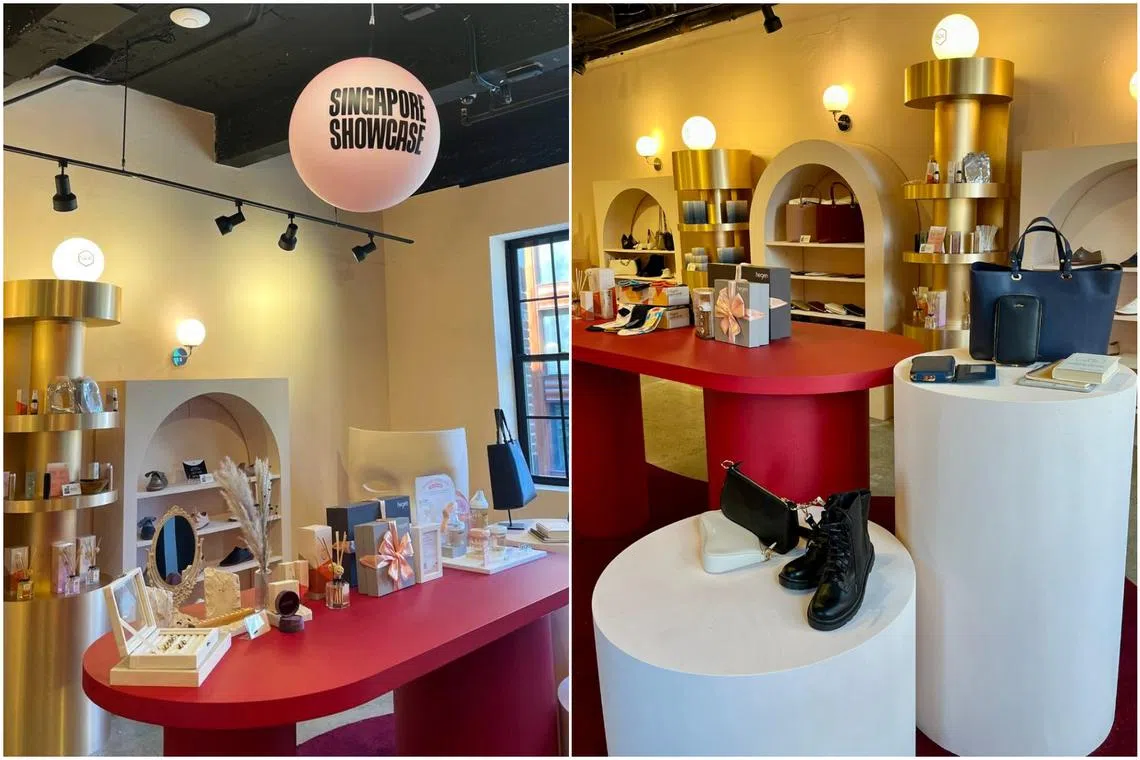 The retail pop-up was staged in New York last year by Enterprise Singapore.