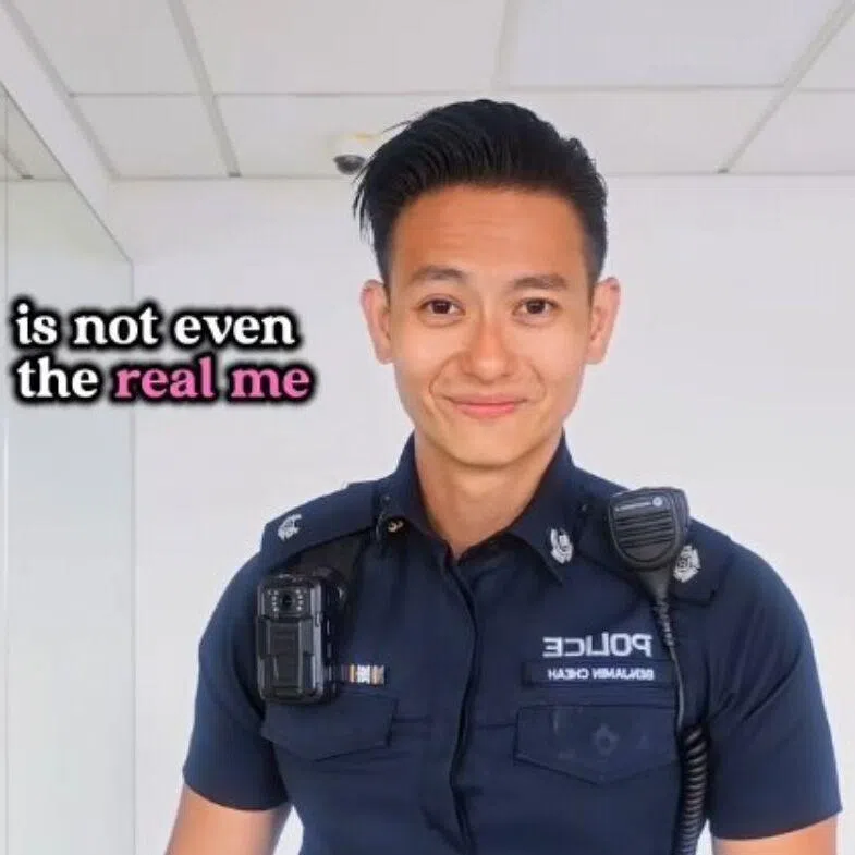 Assistant Superintendent of Police Benjamin Cheah has stolen the hearts of netizens in a viral anti-scam video.