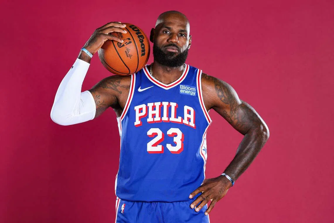 The arrival of LeBron James at the Philadelphia 76ers has built hopes of ending their title drought.