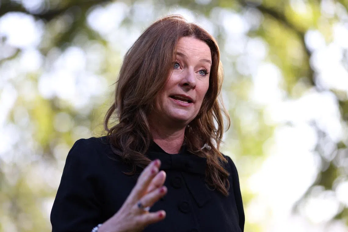 Britain's education minister Gillian Keegan  suggested she had done more than others to try to resolve the issue.