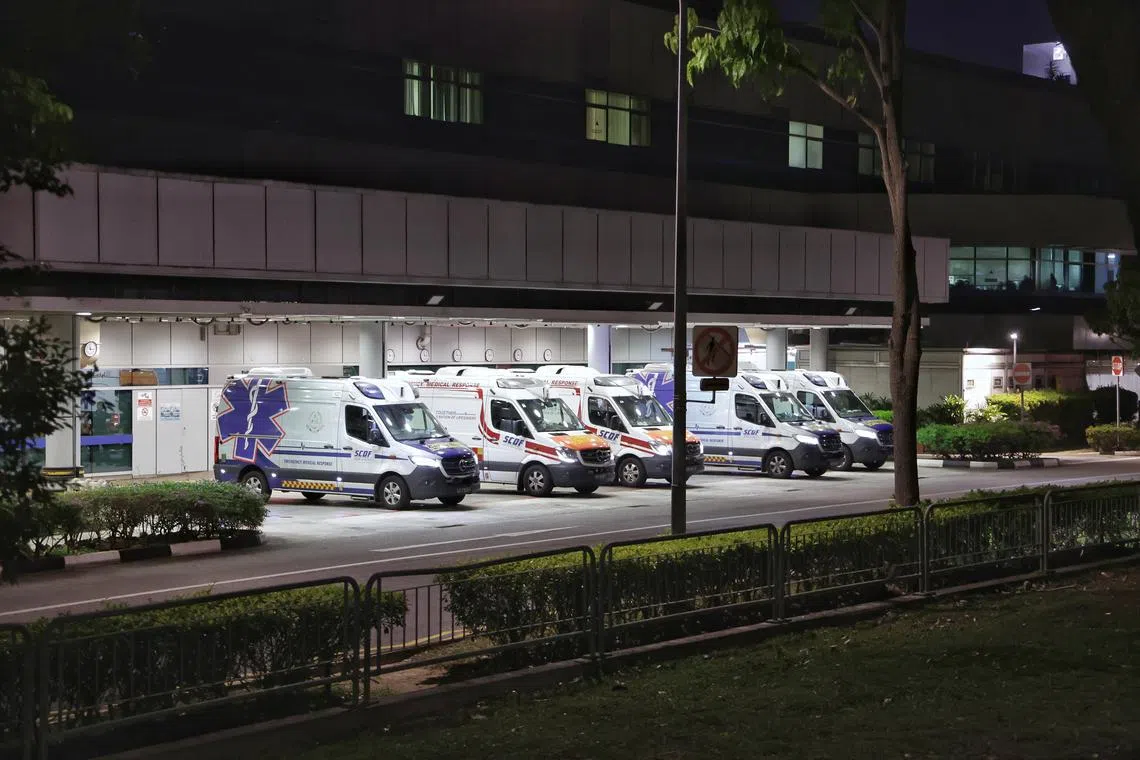 SCDF said the new longer response time when handling minor emergency calls will allow them to have the flexibility to prioritise emergency medical resources.