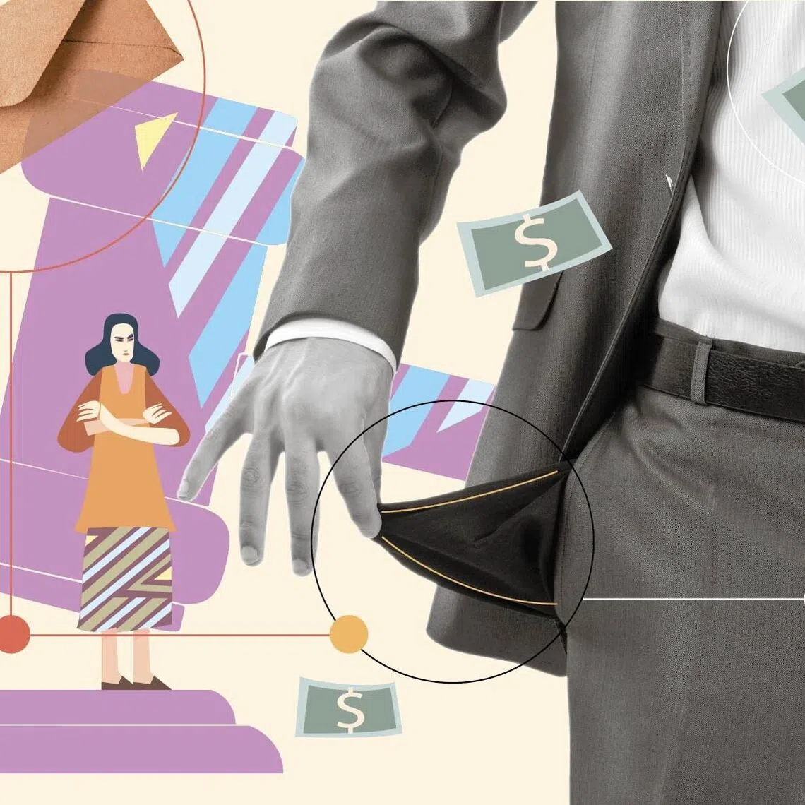 This case shows that high income does not mean high savings if your expenses are equally high as well.