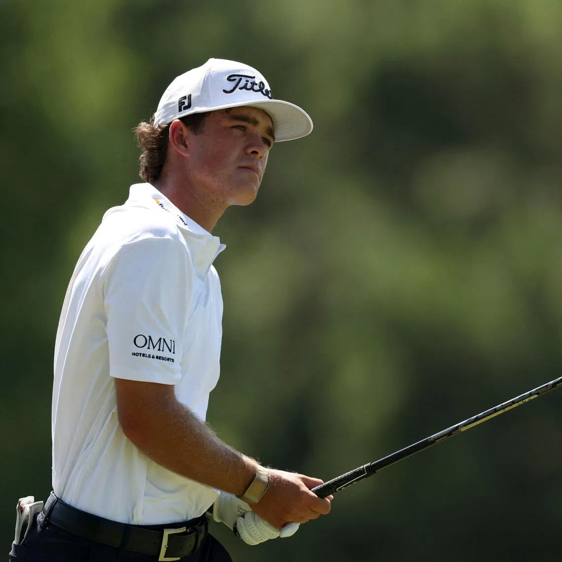 Jackson Koivun during the final round of the FedEx St Jude Championship at TPC Southwind on Aug 16.