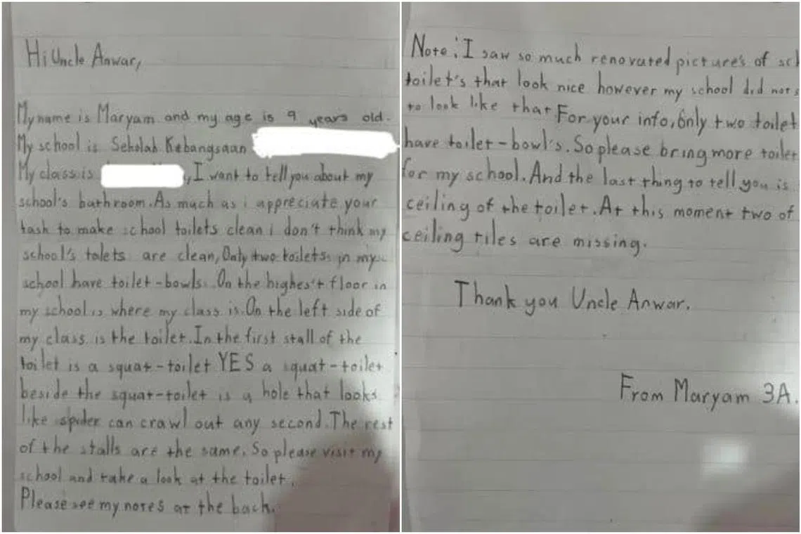 Pupil Maryam added that as much as she appreciated the premier’s task to make school toilets clean, she does not think her school’s toilets are clean.