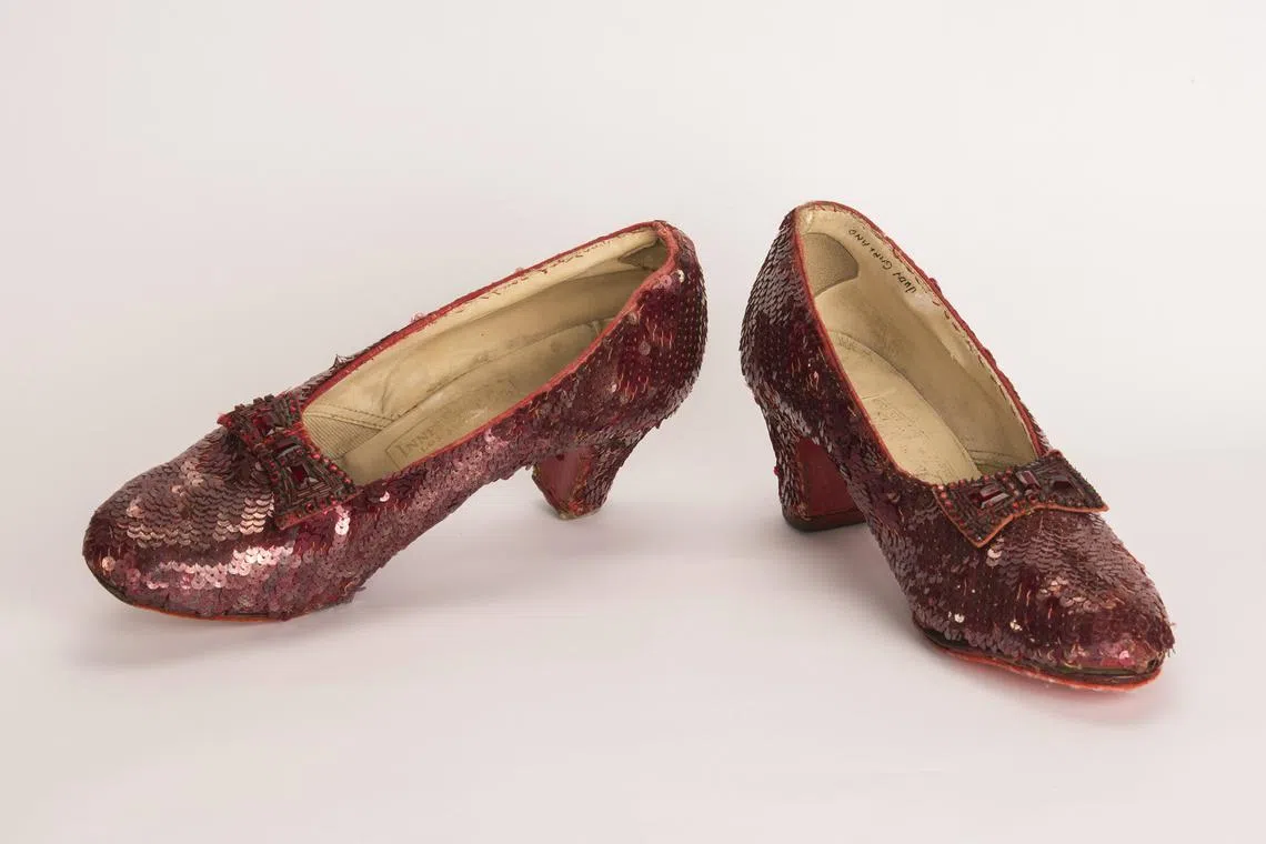 The sequined shoes were stolen from the Judy Garland Museum in the actress’s hometown of Grand Rapids, Minnesota.