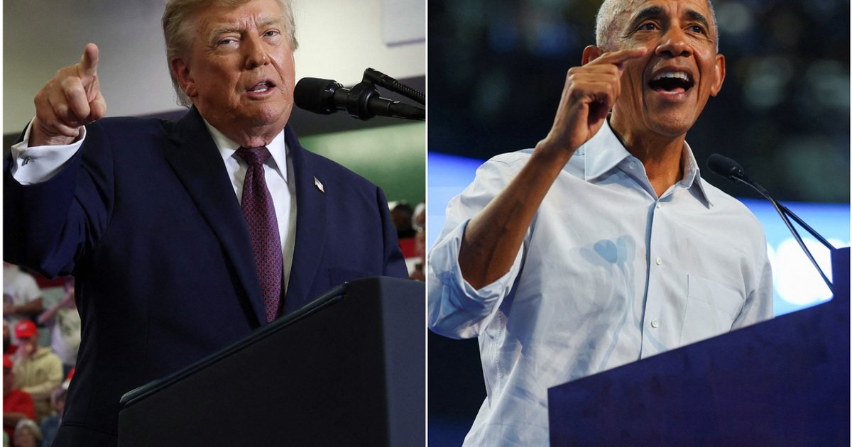 Trump and Obama trade barbs in closing week of US midterm elections