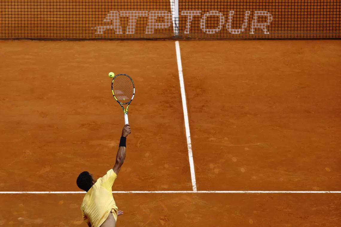FILE PHOTO: ATP Masters 1000 - Madrid Open - Park Manzanares, Madrid, Spain. April 25, 2024/ REUTERS/Susana Vera/File Photo