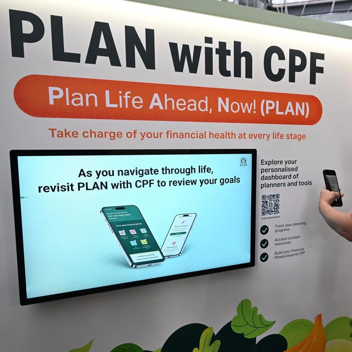 Use more cash to pay to repay home loan so that you have a higher balance in CPF to invest in the new scheme.