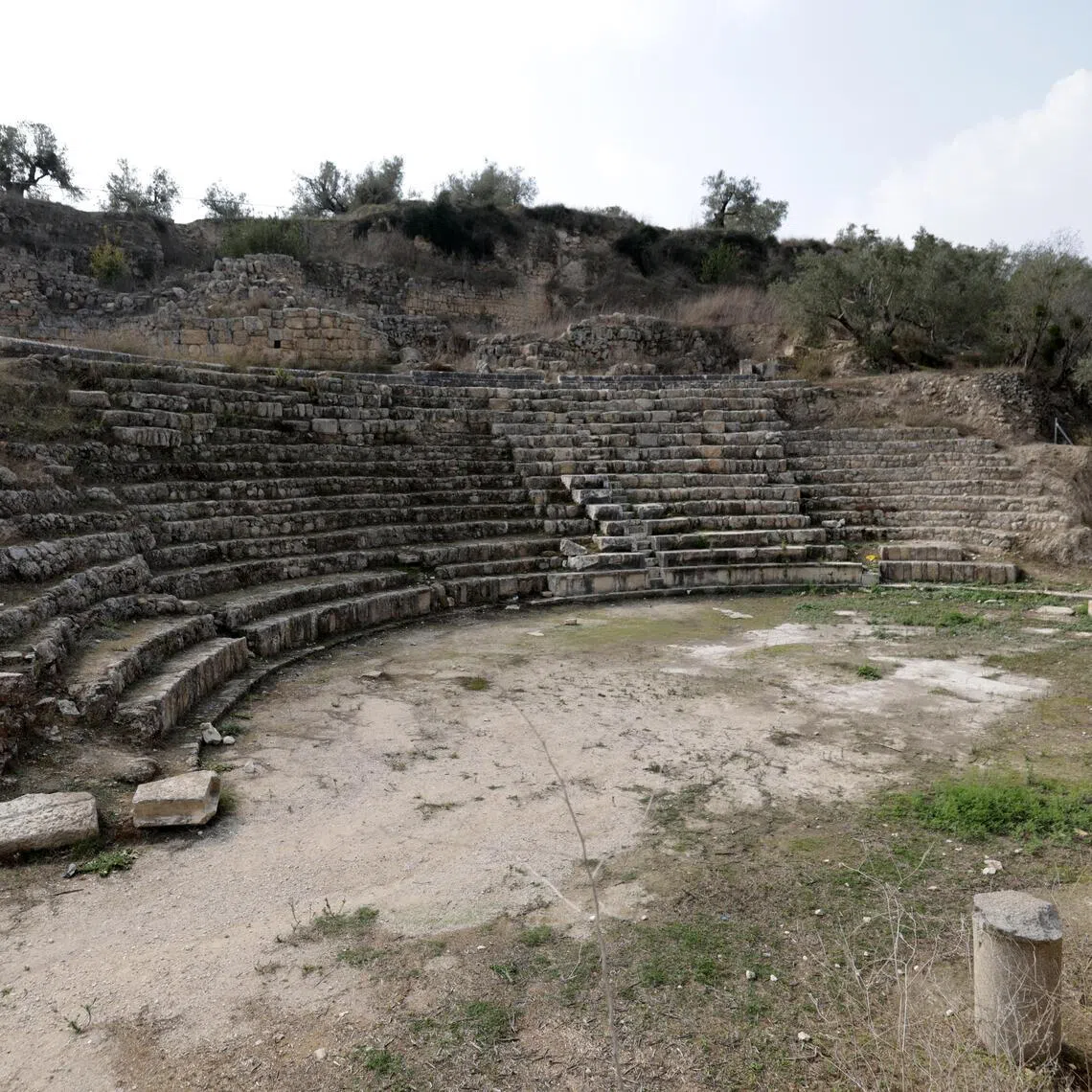 These sites could include Sebastia, identified as being biblical Samaria, in the Israeli-occupied Palestinian territory of the West Bank.