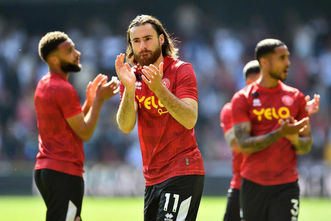FILE PHOTO: Soccer Football - Premier League - Sheffield United v Tottenham Hotspur - Bramall Lane, Sheffield, Britain - May 19, 2024 Sheffield United's Ben Brereton Diaz before the match REUTERS/Peter Powell/File Photo