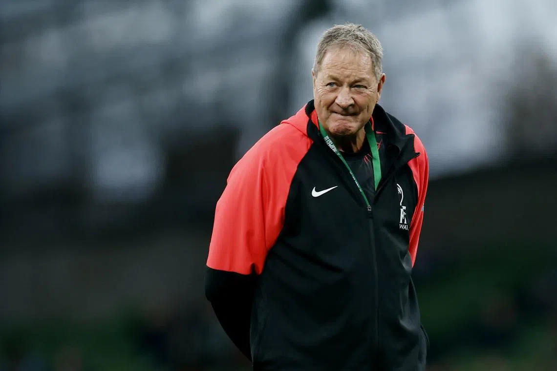 Rugby Union - Autumn Internationals - Ireland v Fiji - Aviva Stadium, Dublin, Ireland - November 23, 2024 Fiji coach Mick Byrne before the match REUTERS/Clodagh Kilcoyne/File Photo