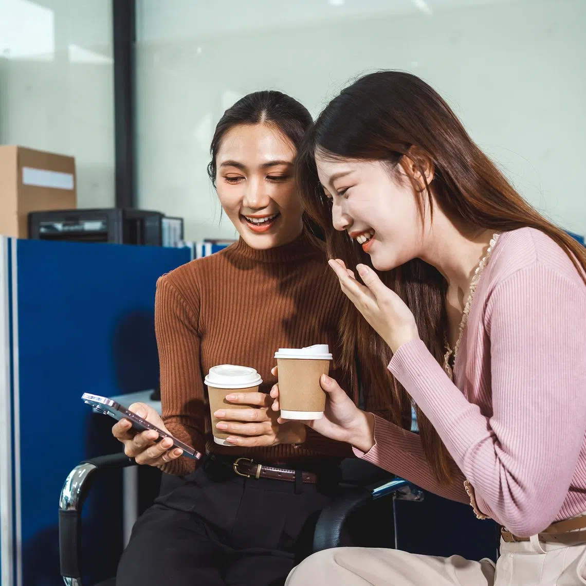 Friends add another dimension, infusing meaning into the work experience, says the writer. 