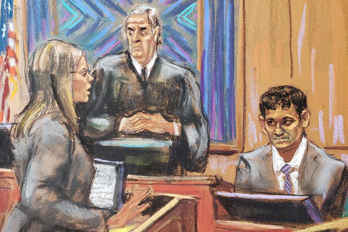 FTX founder Sam Bankman-Fried is questioned by prosecutor Danielle Sassoon during his fraud trial over the collapse of the bankrupt crypto exchange.
