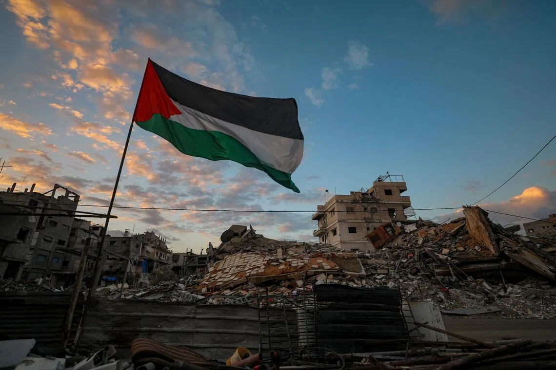 The Gaza Strip has been largely reduced to rubble after two years of fighting.