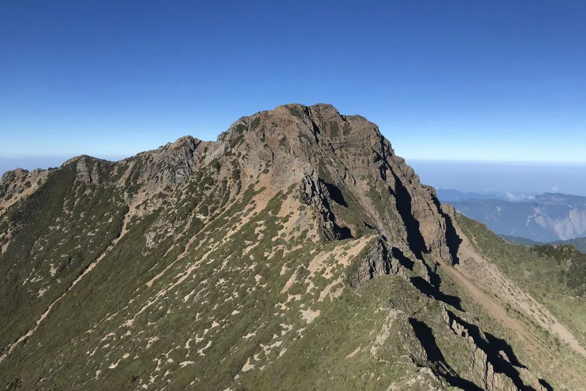The group had to head down the mountain on their own, using the flashlight on their smartphones when it got dark.