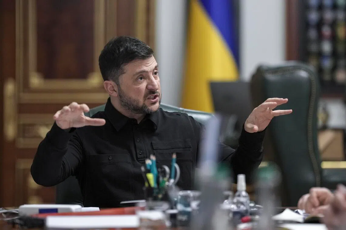 A top ally of Ukrainian President Volodymyr Zelensky is accused of orchestrating a US$100 million (S$130 million) scheme to secure kickbacks from the power sector.