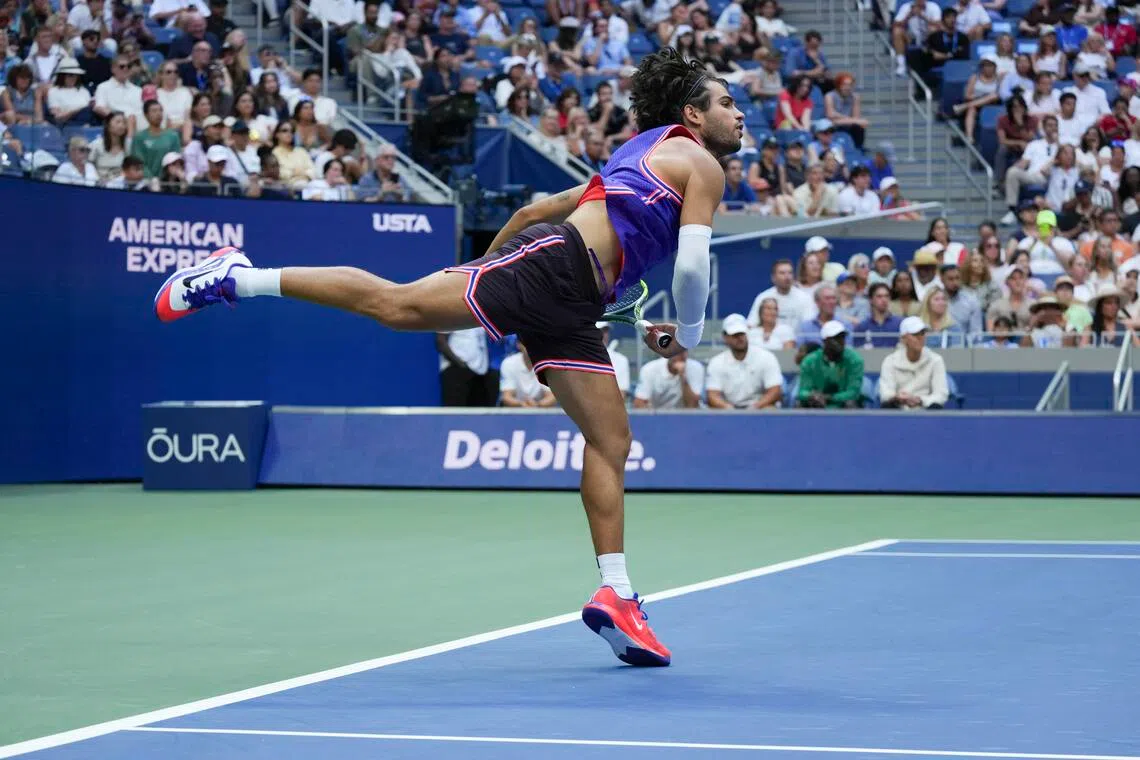 Carlos Alcaraz of Spain missed the French Open and Wimbledon due to a wrist injury.