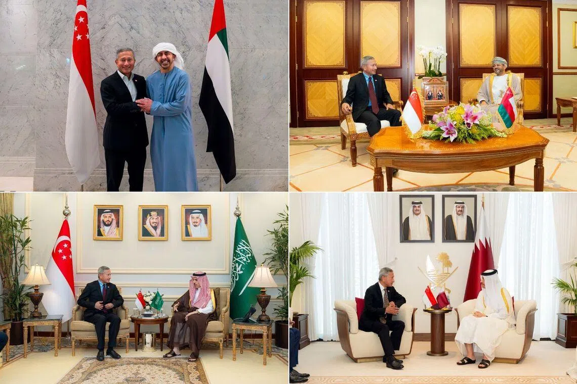 Hormuz strait, areas of cooperation discussed in Vivian Balakrishnan’s visit to 4 Middle East nations