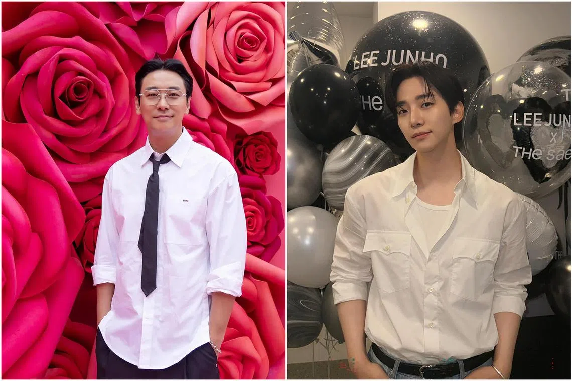 Buy King will star Ju Ji-hoon (left) and Lee Jun-ho.