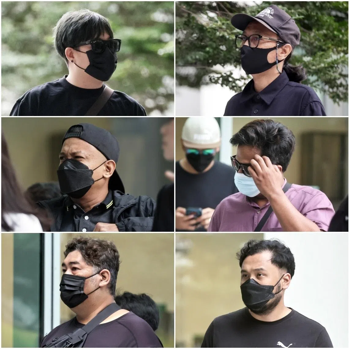 (Top row, from left) Reggie Choo Beng Kwang, Sufian Mohamed, Olivia Chan Wei Ying. 
(Middle row, from left) Muhammad Syafiq Tahar, Muhammad Khairul Izzul Shah Abdul Karim, Muhammad Faddley Abdul Wahid.
(Bottom row, from left) Mohamed Fiaros Mohamed Zakaria, Nurazmy Yusoff, Tan Wee Keong.