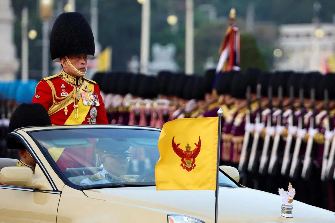 Thailand's King Maha Vajiralongkorn is scheduled to meet with Chinese President Xi Jinping and Premier Li Qiang, although no agreements are expected to be signed between the two countries.
