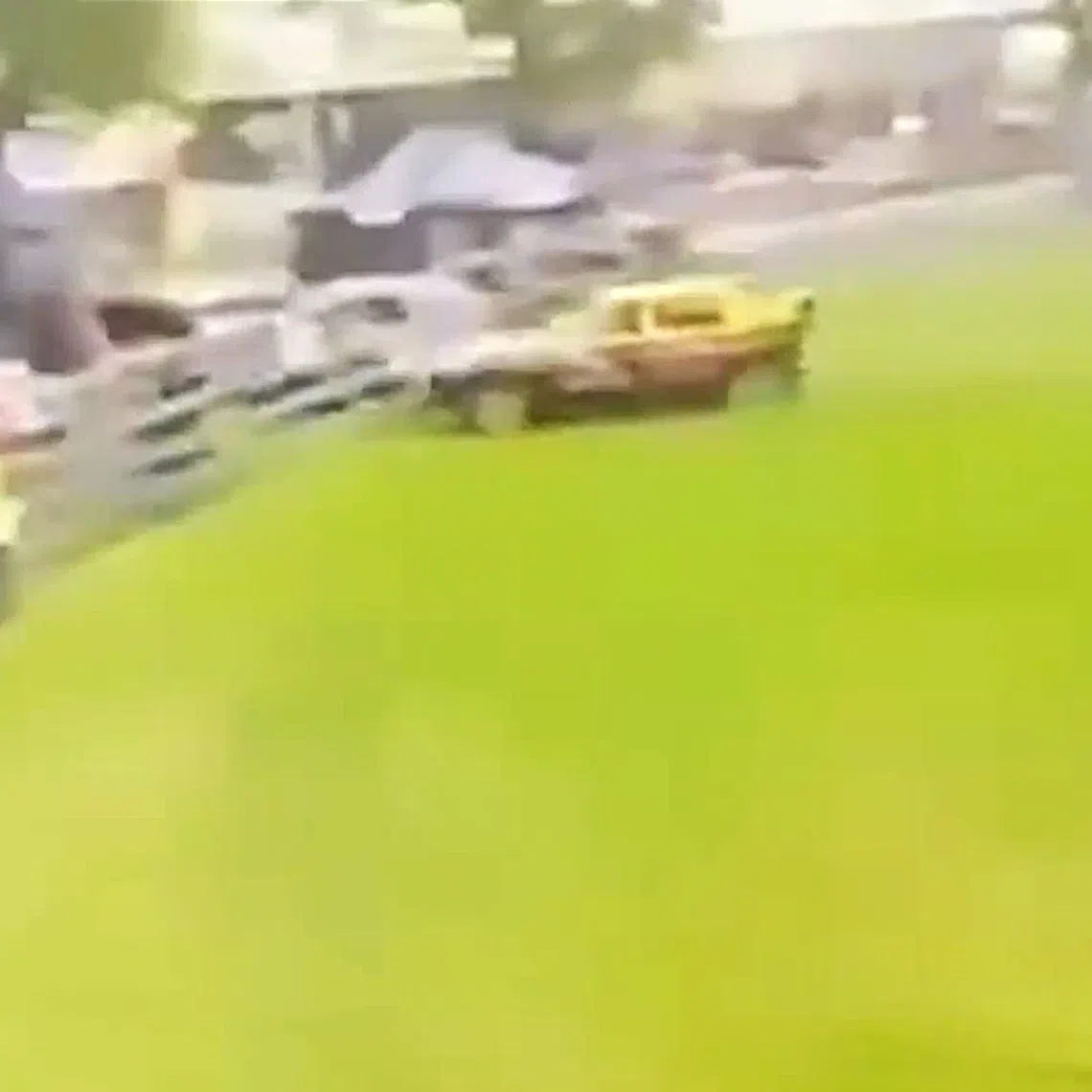 The car was taking part in a race on the evening of Nov 15 when it flew through a fence and into a crowd of bystanders in Walcha.